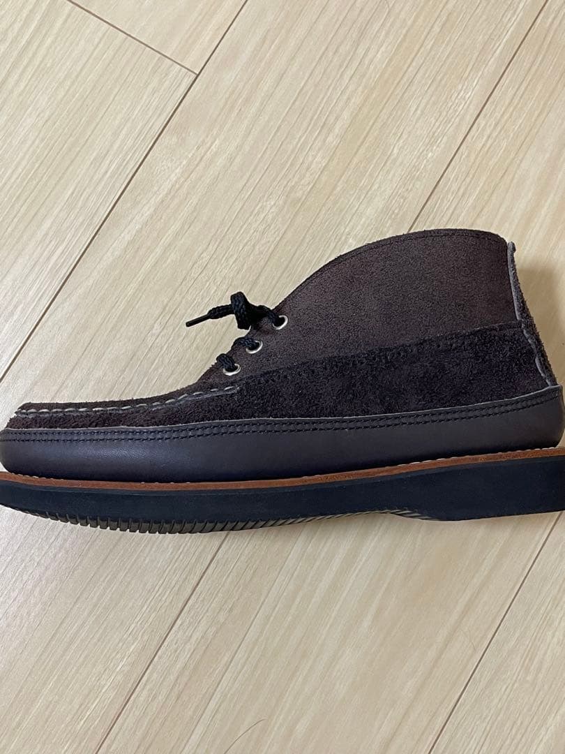 ラッセルモカシン Foober別注 チャッカブーツ トリプルヴァンプ US7.5