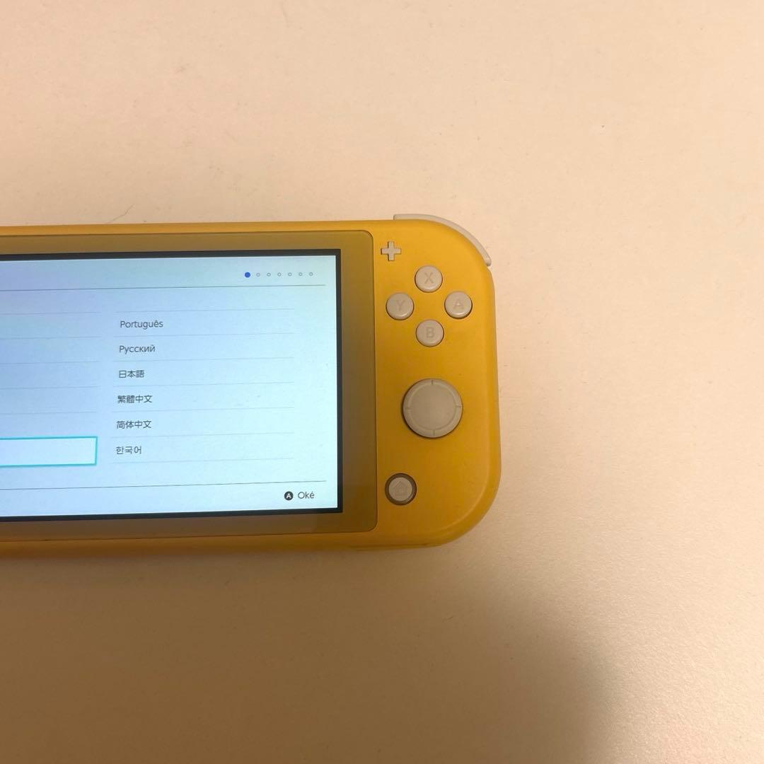 《動作正常》Nintendo Switch Lite イエロー 本体