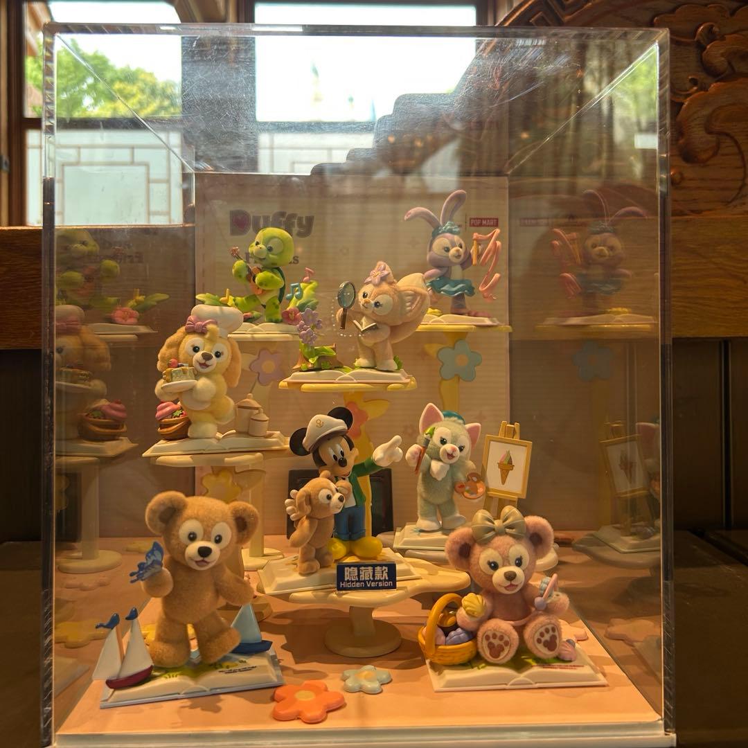 pop mart 上海ディズニー ダッフィーコラボフィギュア 置物