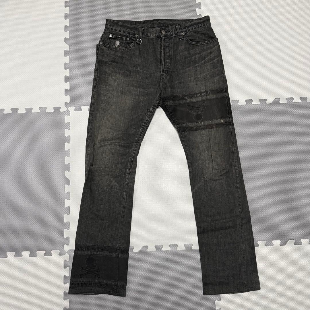 希少MastermindJAPAN マスターマインドジャパン　ブラックジーンズ 楽天市場】マスターマインド デニムの通販