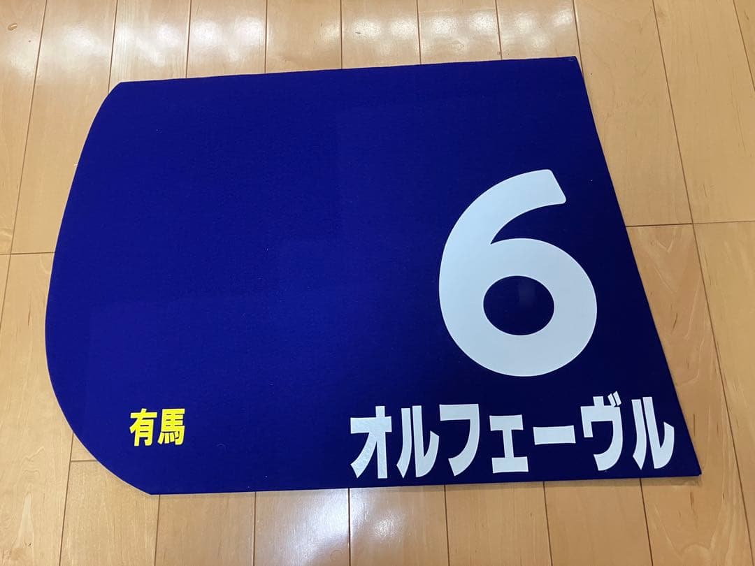 レア オルフェーヴル 2013年有馬記念G1ゼッケン サイン入り 池添謙一