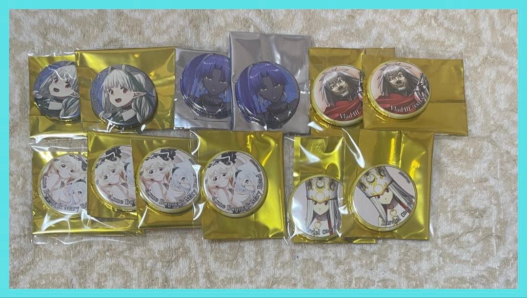 バラ売り100円〜】 Fate FGO fes 霊基召喚缶バッジ など - メルカリ