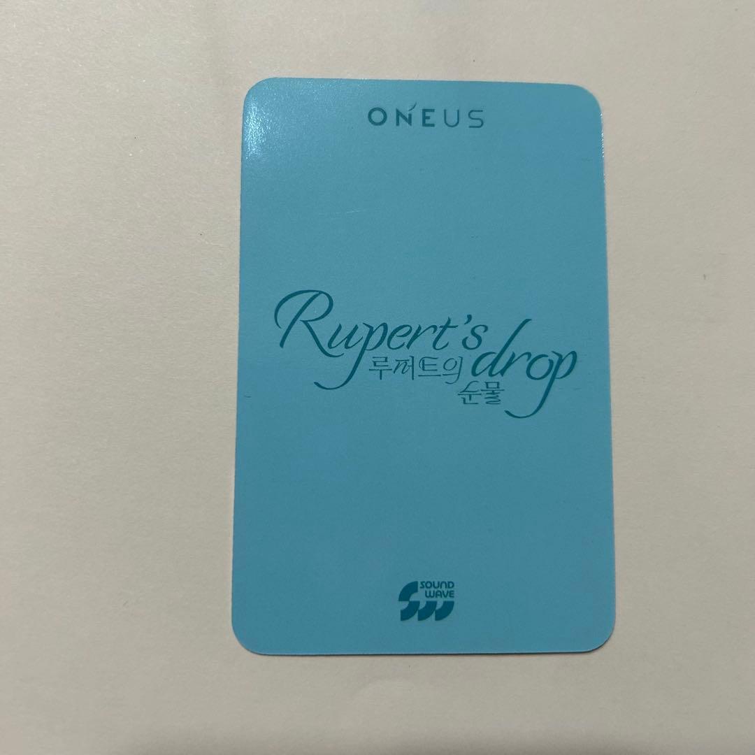 oneus シオン トレカ Rupert's Drop - メルカリ