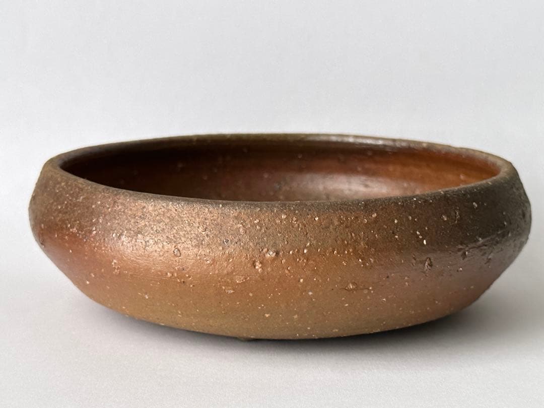 金重まこと 備前 緋襷 丸皿 小鉢 - メルカリ