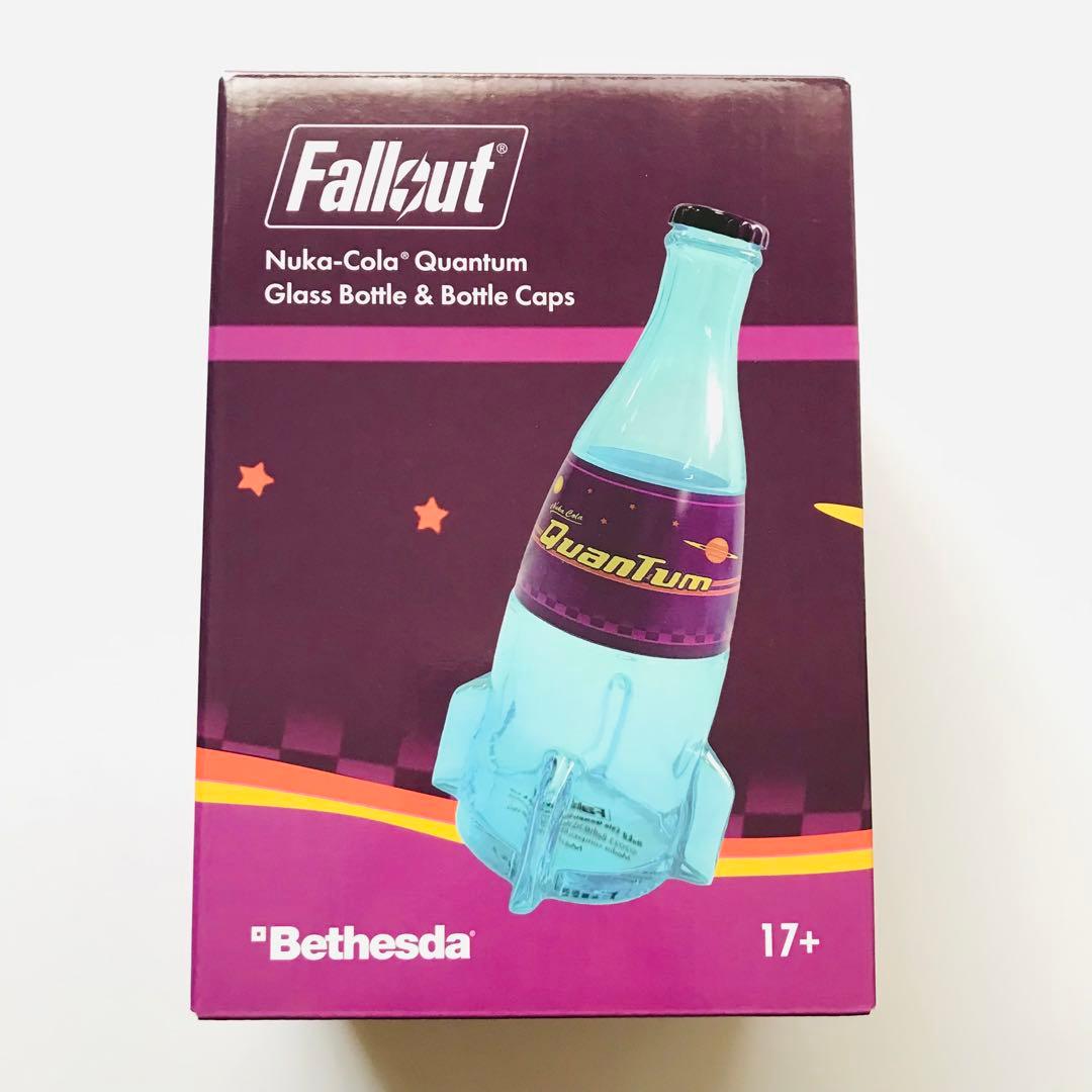 ヌカ・コーラクアンタム ガラスボトル＆キャップ Fallout レプリカ