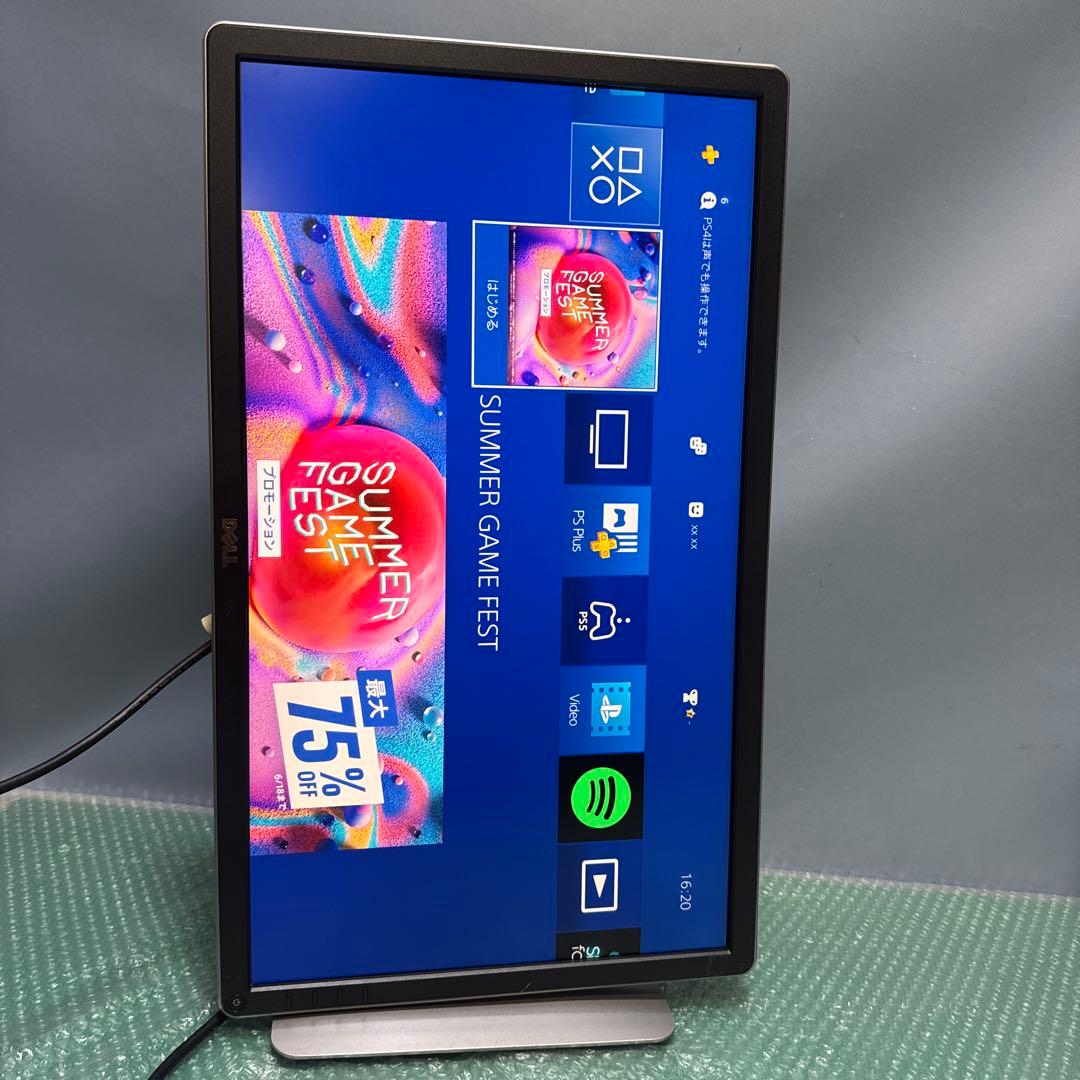 23.8インチ 4K液晶モニター P2415Qb ピボット機能 スイベル機能の通販