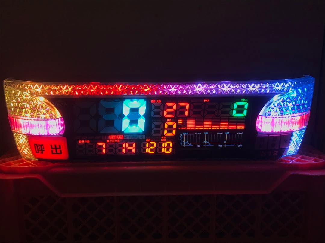 スロット用データカウンター ベガEL スランプグラフ搭載 家スロ用加工