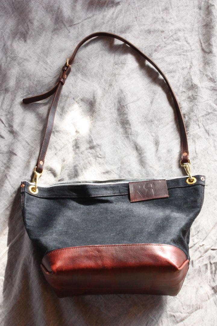 希少】RRL レザー デニム ショルダーバッグ ラルフローレン - メルカリ