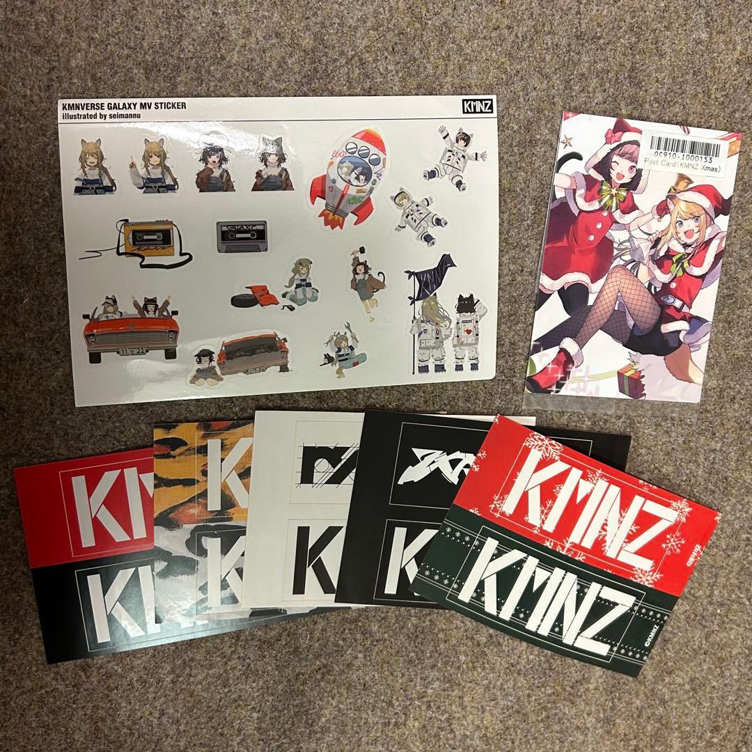 未開封】KMNROUND CD KMNZステッカー等セット - メルカリ