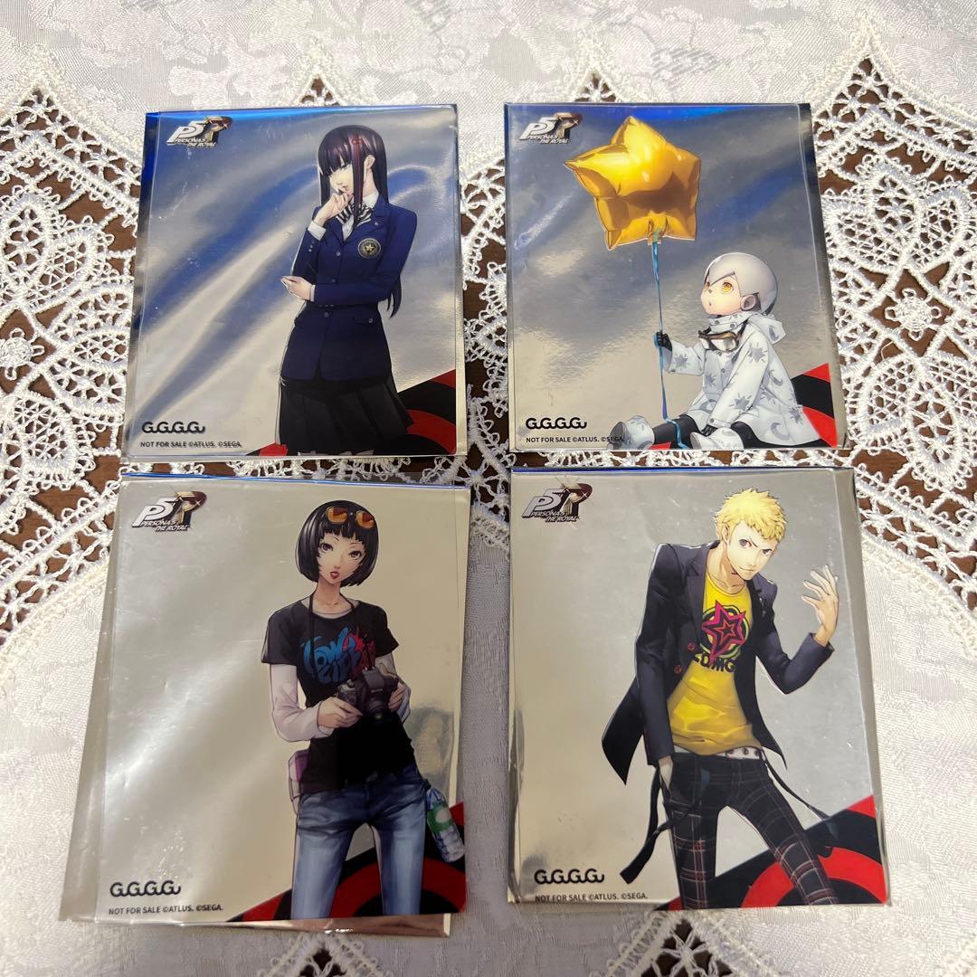 ペルソナ5 P5R 特典クリアカード 4枚セット 中国限定 GuGuGuGu - メルカリ