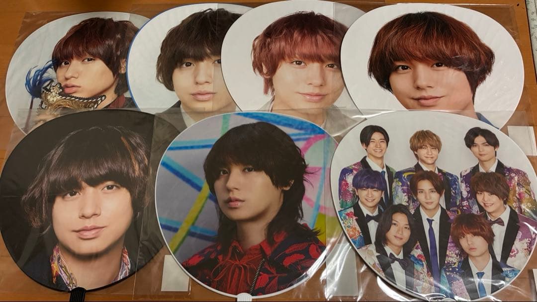 Hey!Say!JUMP 伊野尾慧 うちわ 7枚セット - メルカリ
