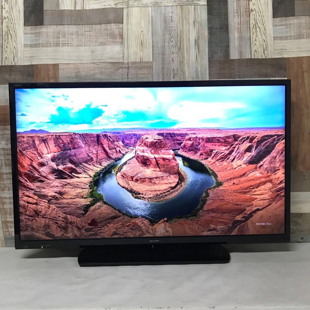 即日受渡❣️送料込SHARP AQUOS40型液晶TV外付けHDD対応裏番組録画