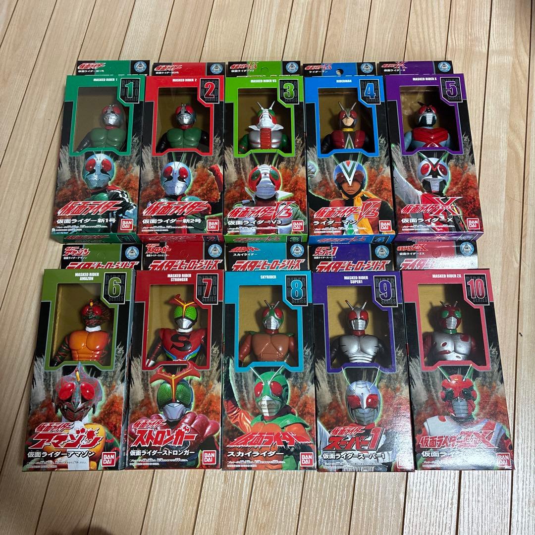 最終値下げ ライダー ヒーロー シリーズ コレクションボックス - メルカリ