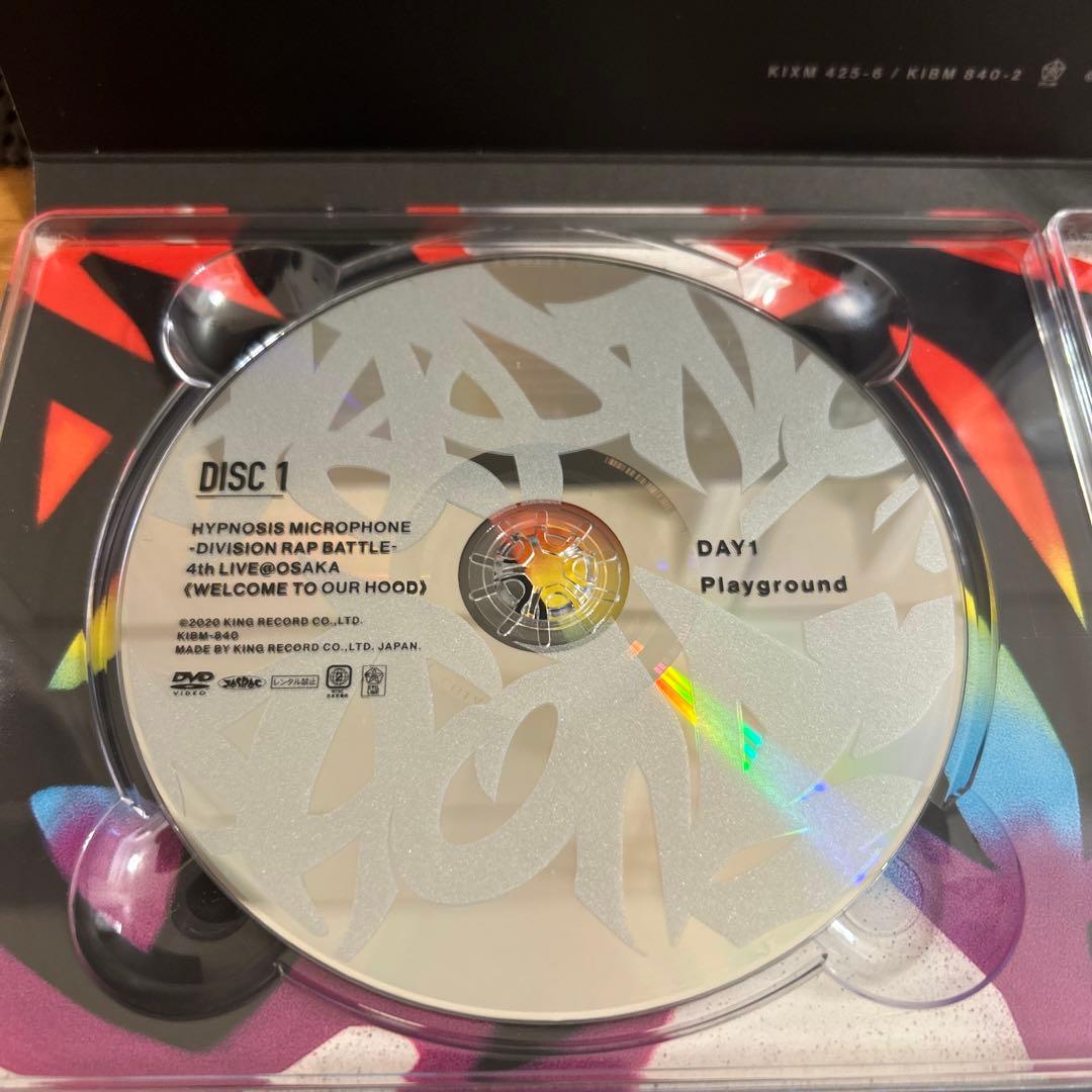 DVD】3枚組 ヒプノシスマイク4th LIVE@オオサカ - メルカリ
