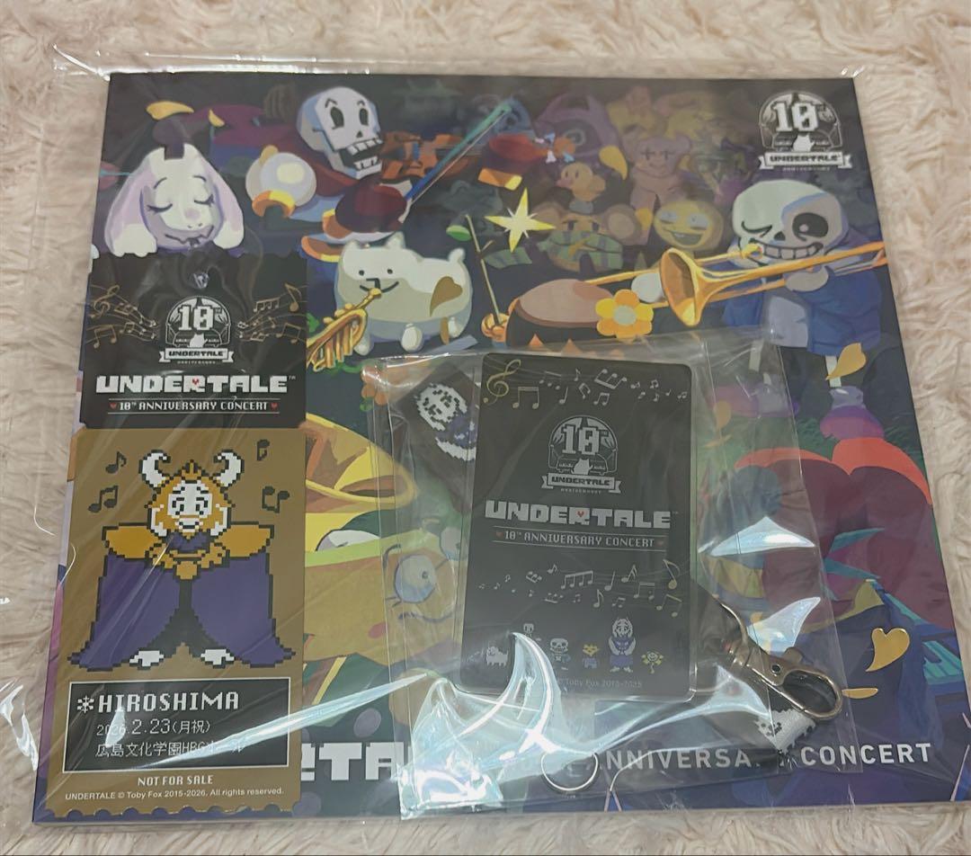 UNDERTALE 10TH ANNIVERSARY CONCERT SS席特典 - メルカリ