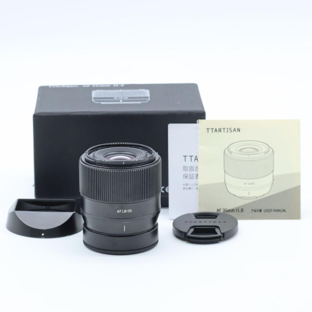 TTArtisan AF 35mm F1.8 APS-C E 　#3892 Amazon.com : TTArtisan AF 35mm F1.8 II Auto Focus Lens APS-C