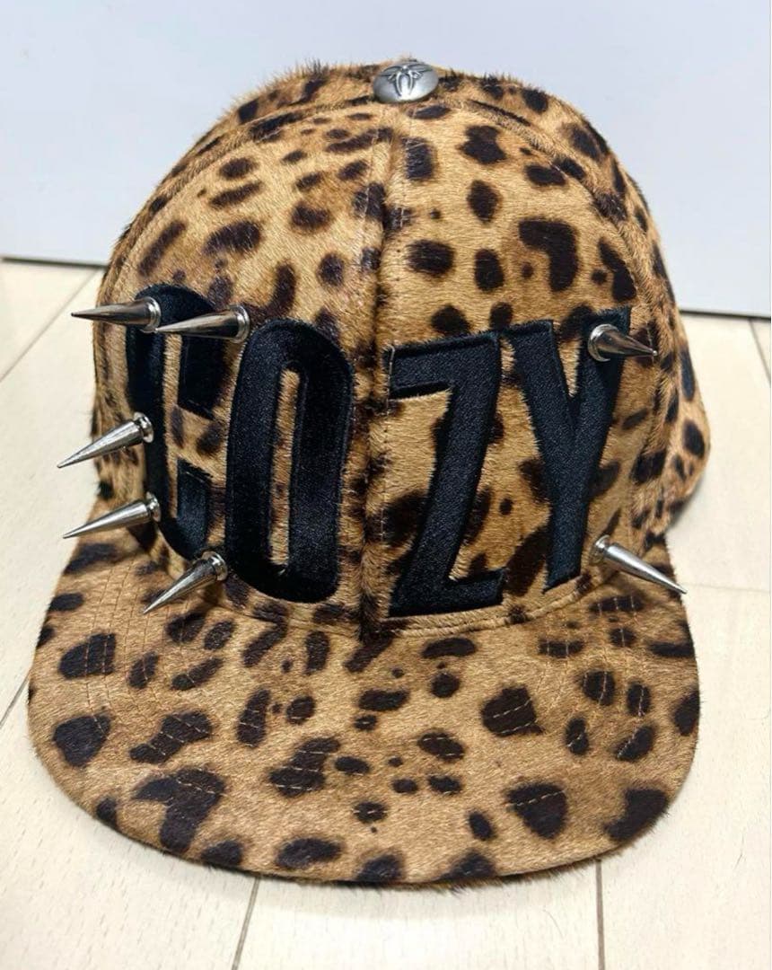 COZY WORLDWIDE】ヒョウ柄 レオパード キャップ 帽子
