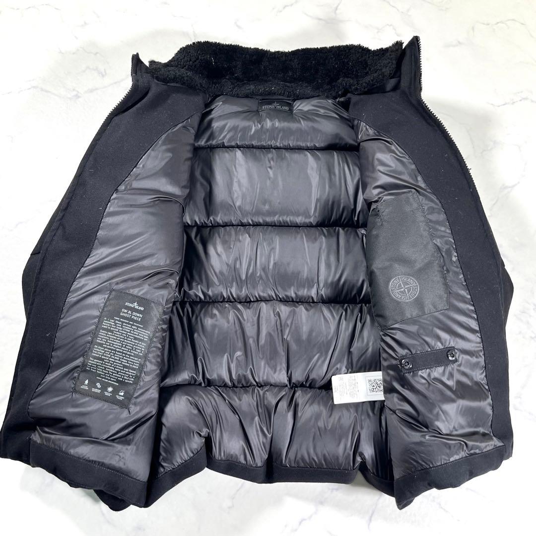 極美品】STONE ISLAND ゴーストピース ダウンジャケット - メルカリ