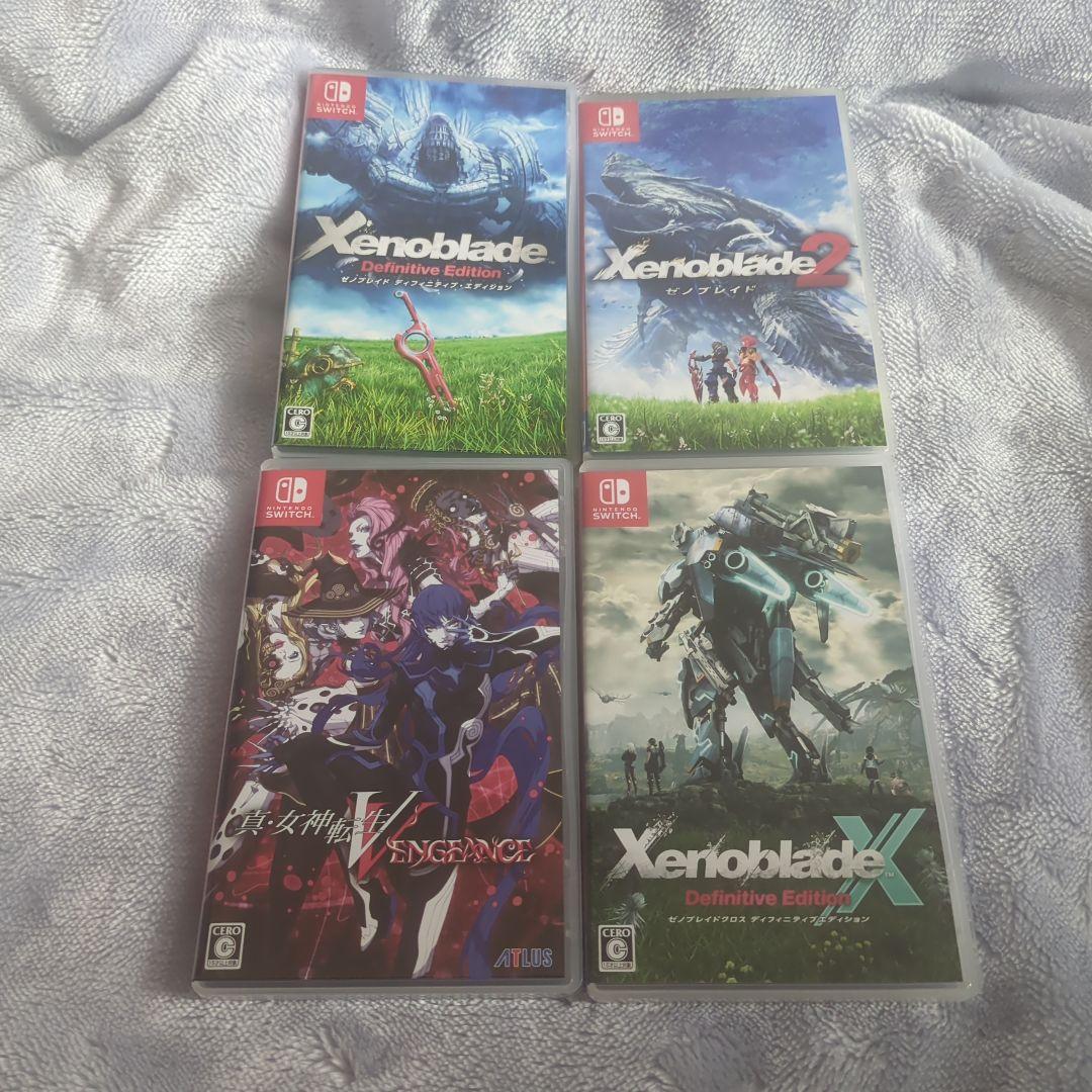 ゼノブレイド＋真・女神転生V Vengeance Switchソフトまとめ売り Amazon.co.jp: 真・女神転生Ⅴ Vengeance【予約特典】「2つの神器