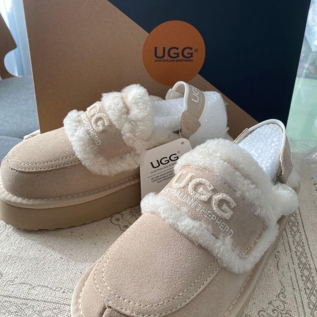 UGG Australian Shepherd スリングバックスリッパ 22cm - メルカリ