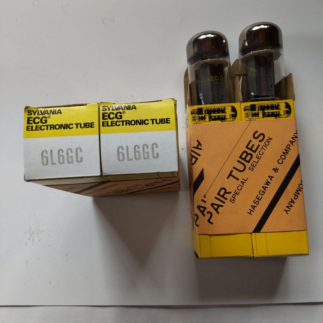はなこ様専用SYLVANIA ECG真空管6L6GCペアチューブ2組4本PP用に