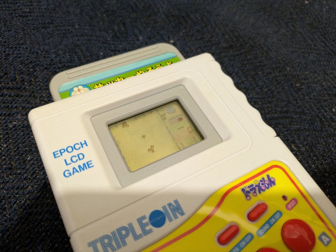 エポック社 LCDゲーム トリプルイン ドラえもん - メルカリ