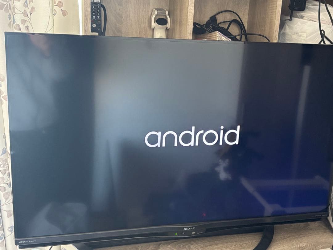 40インチSharp 液晶カラー高精細4K低反射液晶パネルAndroid TV - メルカリ