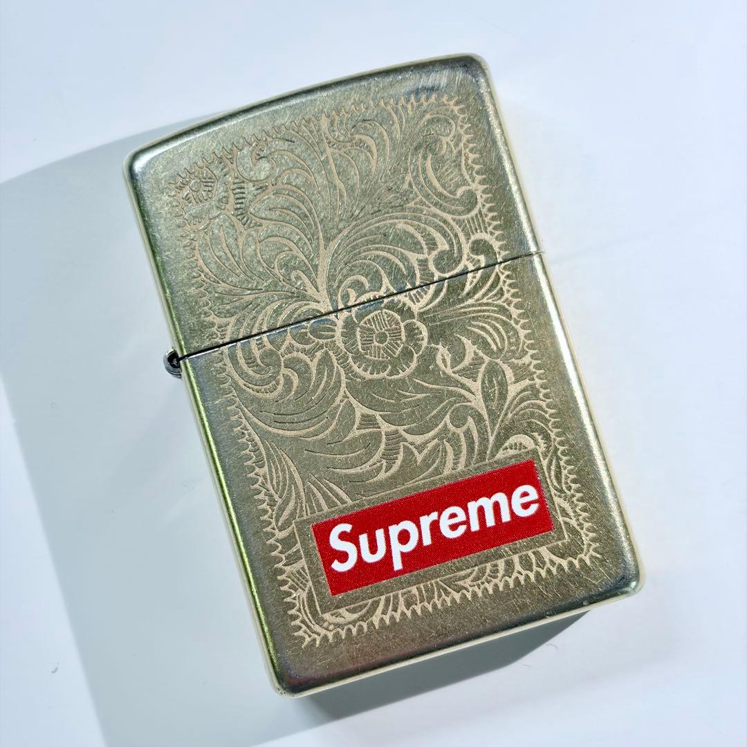 Supreme × Zippo シュプリーム 真鍮の通販はau PAY マーケット - 輸入