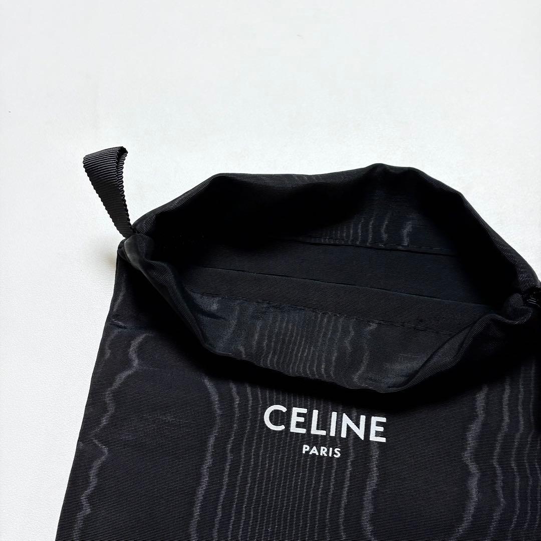 美品 セリーヌ 保存袋 巾着袋 小物入れ ポーチ 19.5x24 布袋 - メルカリ