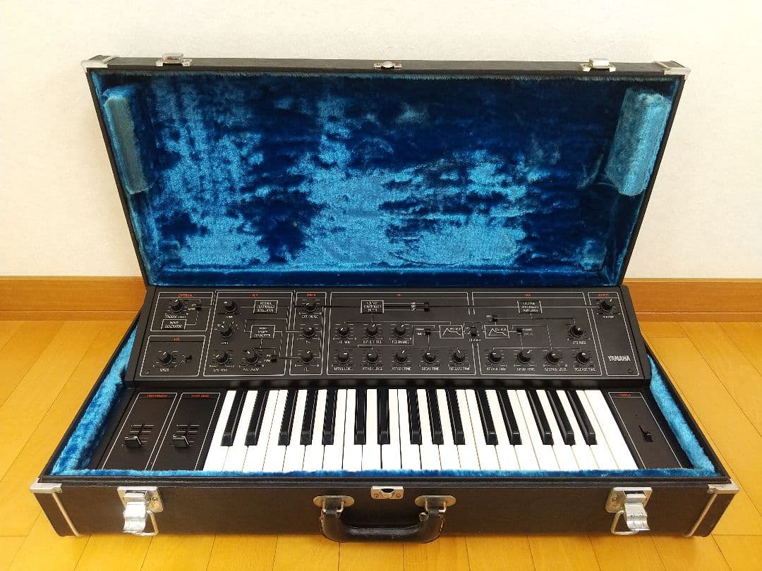 廃盤】希少 YAMAHA CS-10 アナログ シンセサイザー ハードケース付