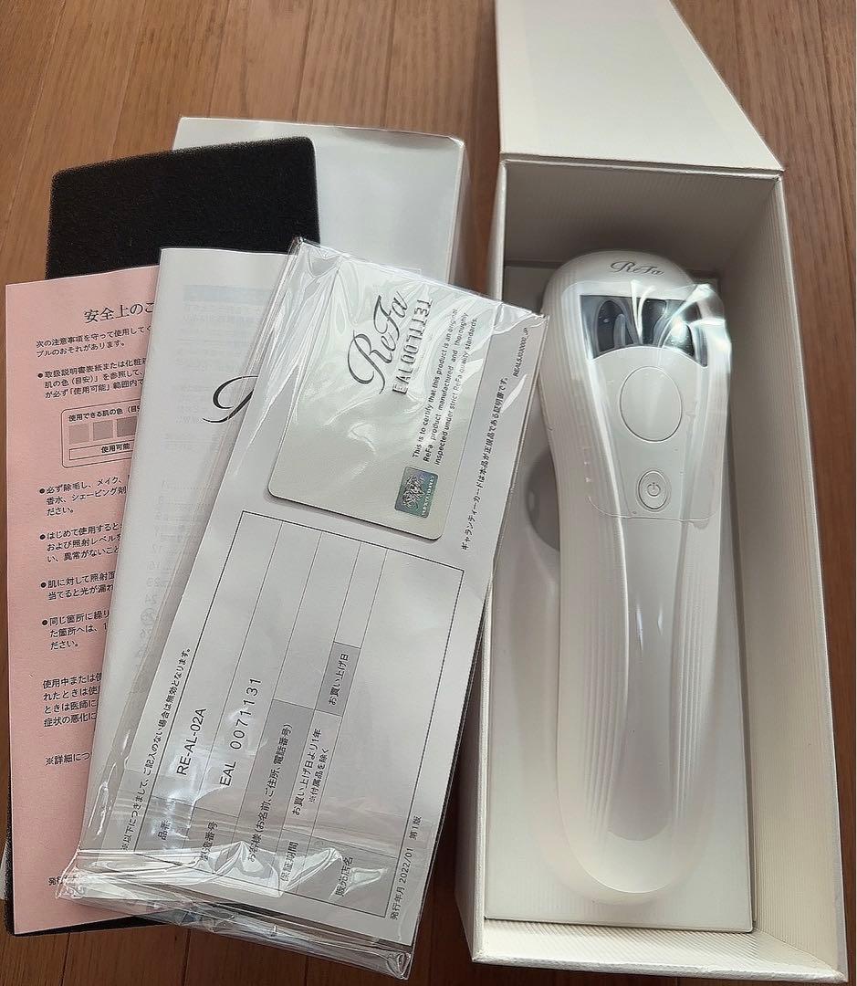 ボディ・フェイスケア ReFa RE-AL-02A WHITE BEAUTECH EPI 光脱毛器 ReFa（リファ） RE-AL-02A [フラッシュ式