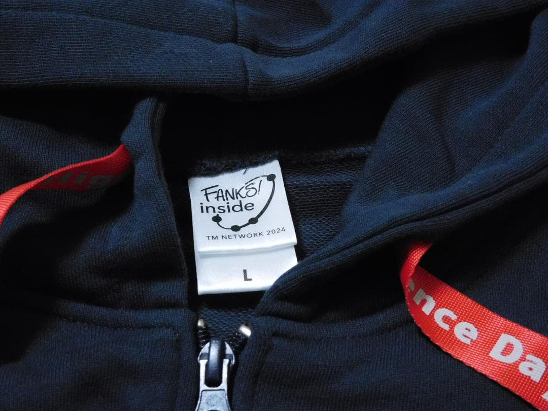 TM NETWORK FANKS inside ジップパーカー Lサイズ - ミュージシャンお