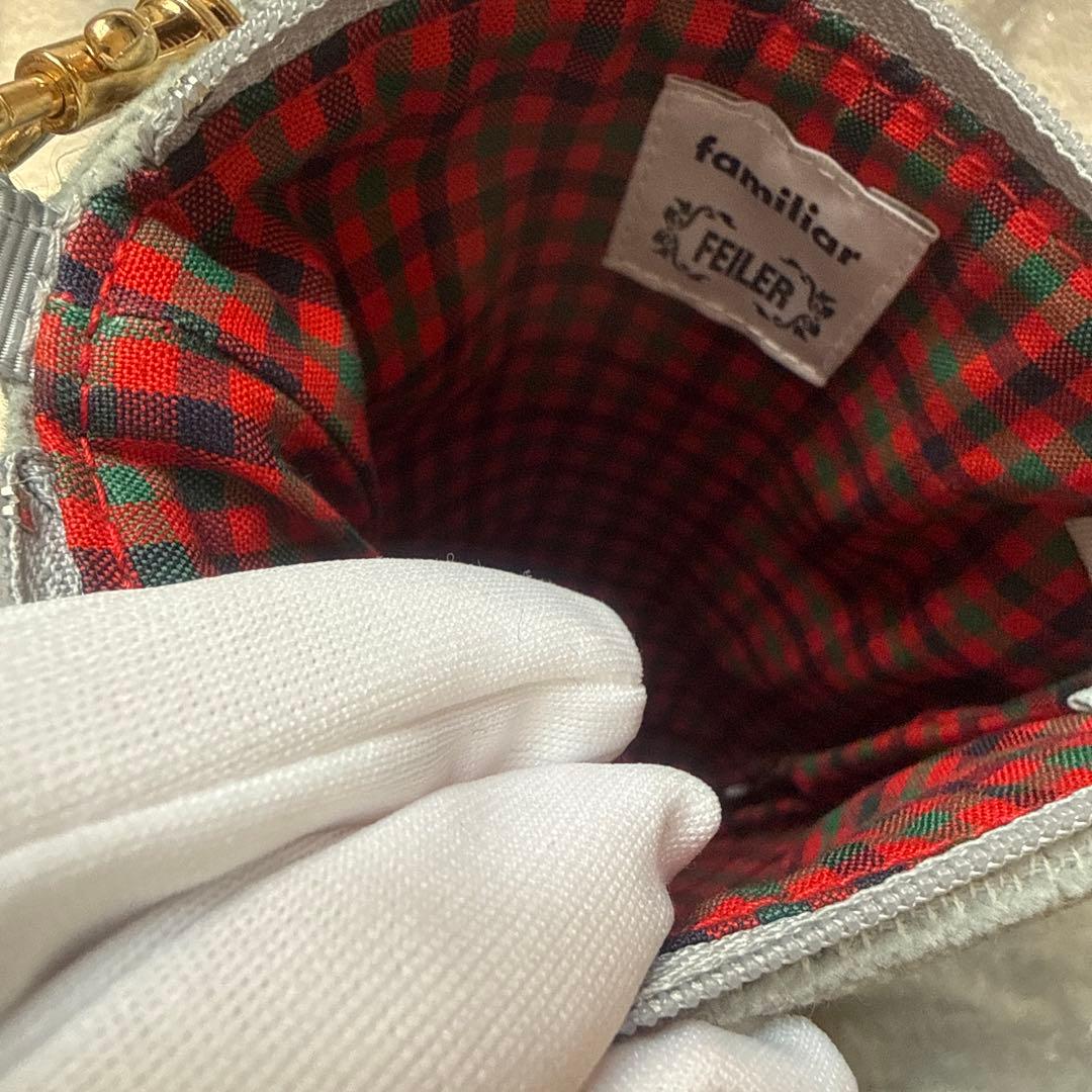 i*様 美品 ファミリア フェイラー ショルダーバッグ コサッシュ