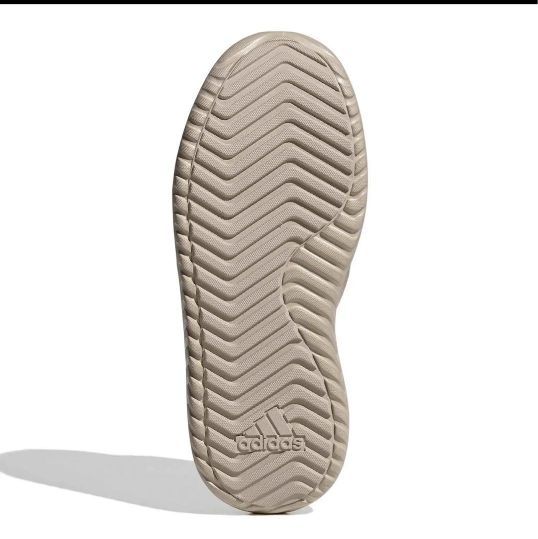 25.5cm 韓国限定adidas Grand Court Mule ベージュ