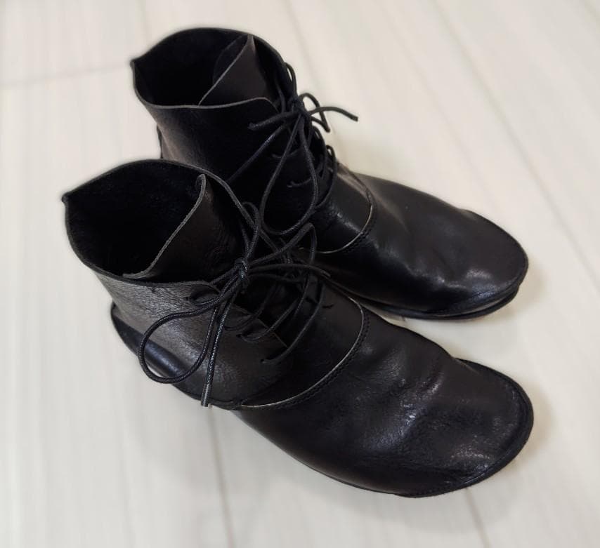 trippen　ソフトレザーブーツ　ブラック　26.5cm