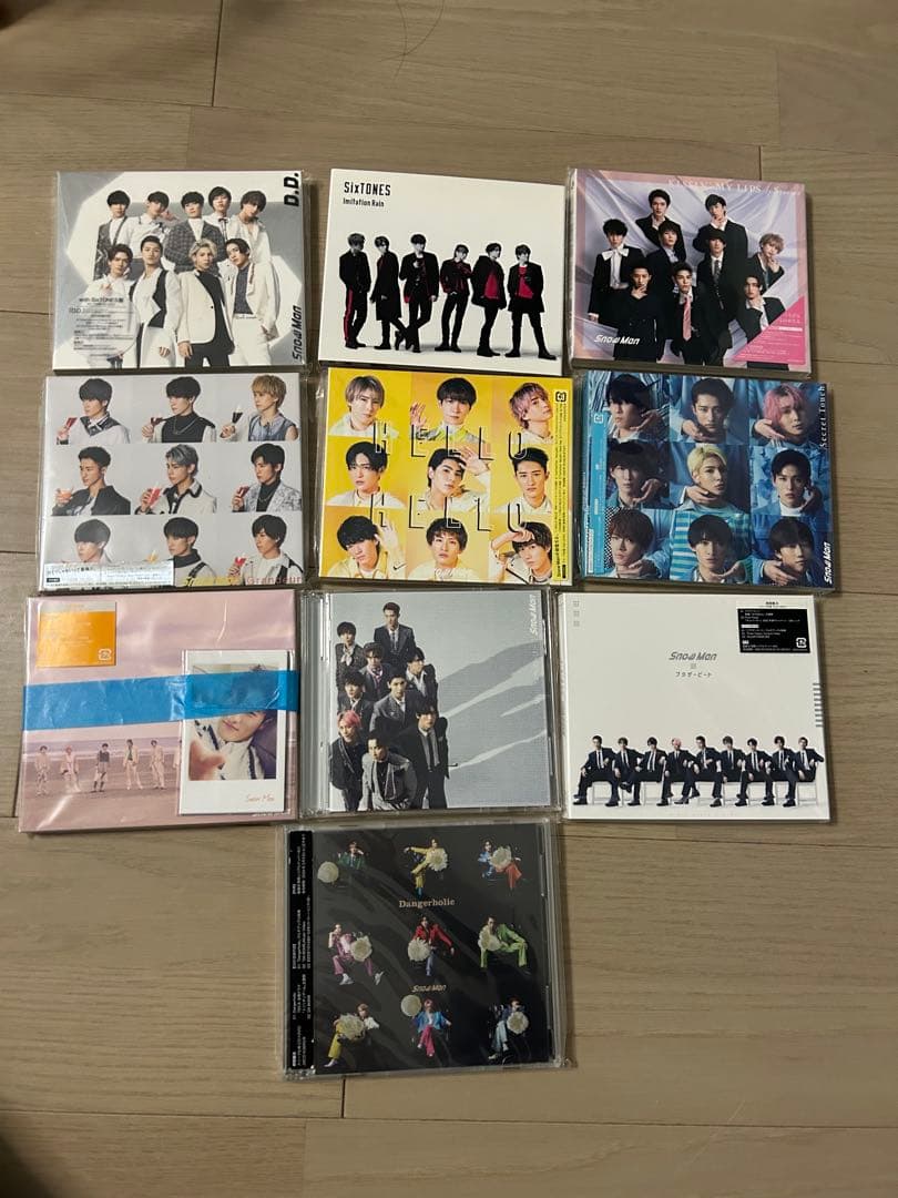 SnowMan CD 初回B まとめ売り 11枚 - メルカリ