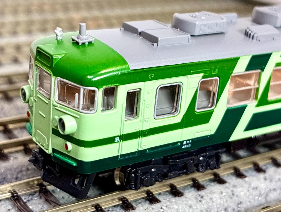 ☆復刻 特別企画 希少モデル！☆165系 ムーンライト グリーン 3両