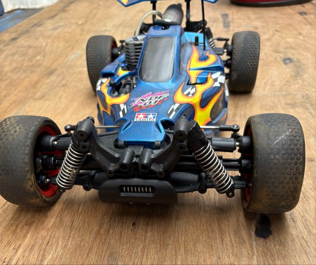 L*y様 ジャンク タミヤオフロードカー NDF-01 ナイトロサンダー エンジ