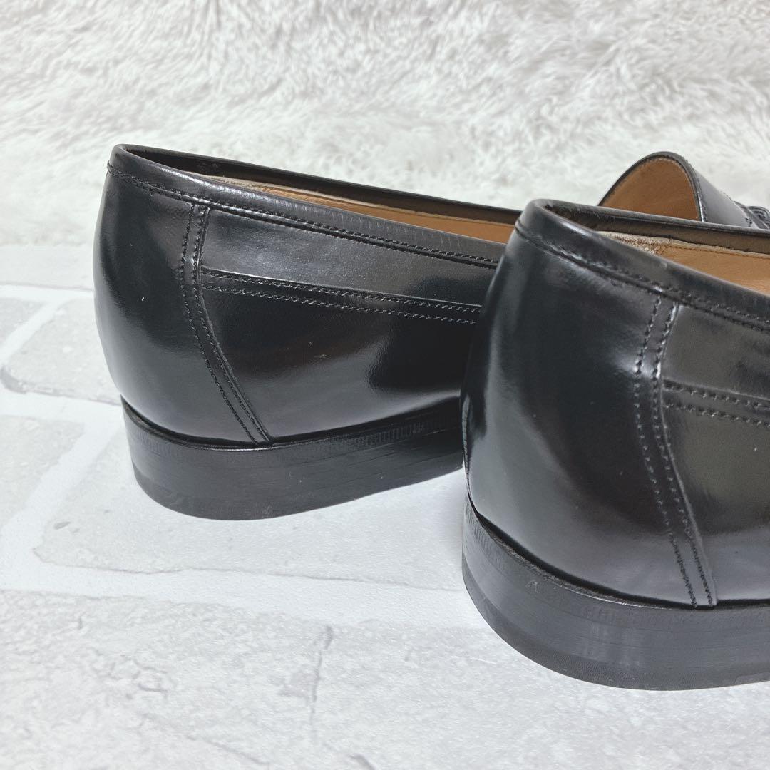 BALLY バリー タッセルローファー 黒 25.5cm EEE 美品