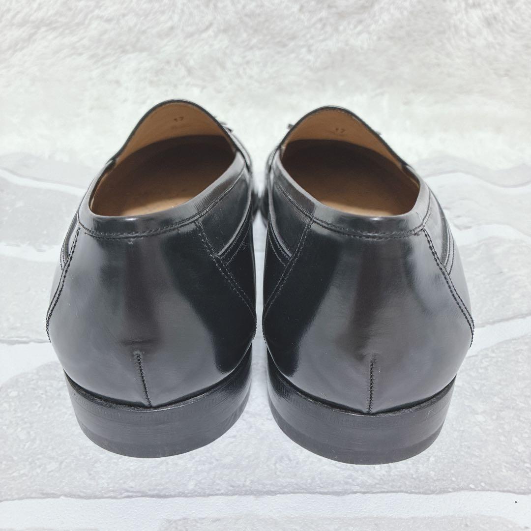 BALLY バリー タッセルローファー 黒 25.5cm EEE 美品