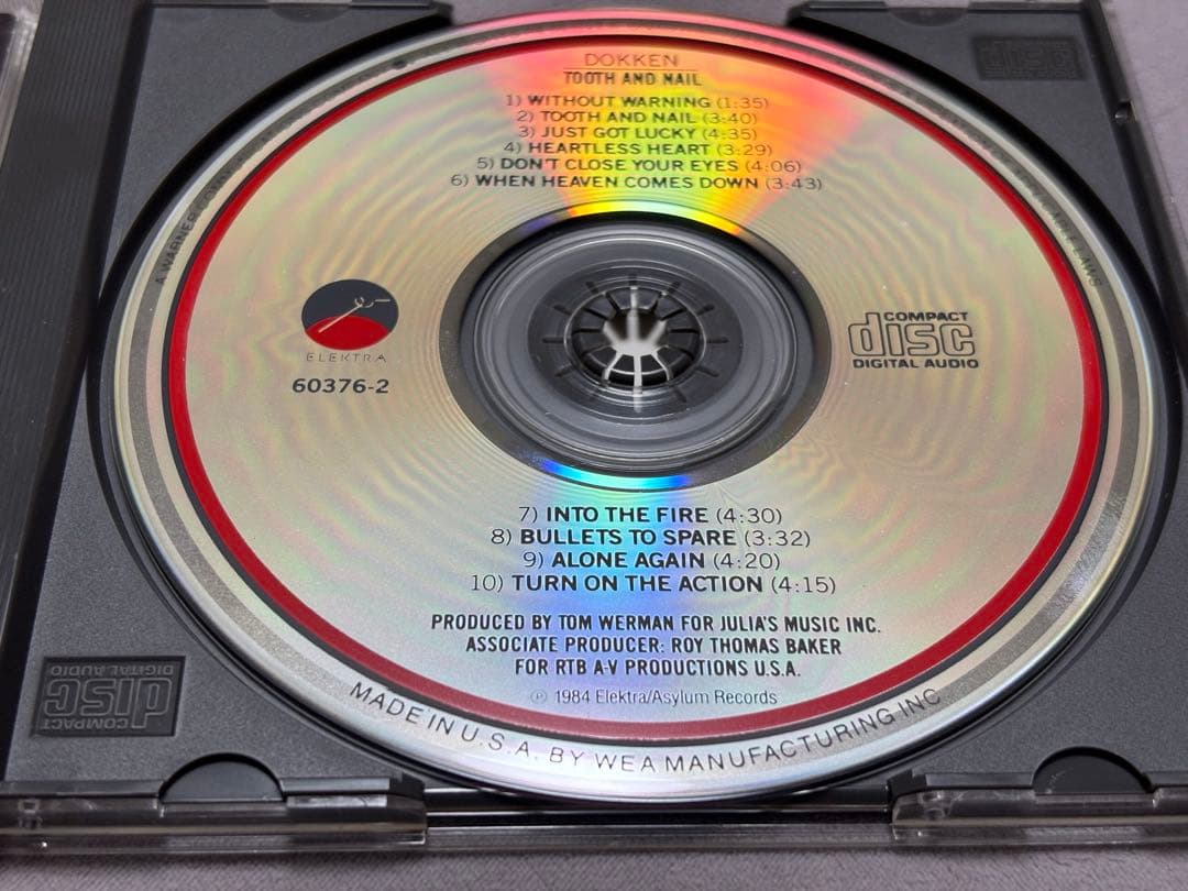 レア Dokken サインCD ドンドッケン ジョージリンチ ジェフピルソン