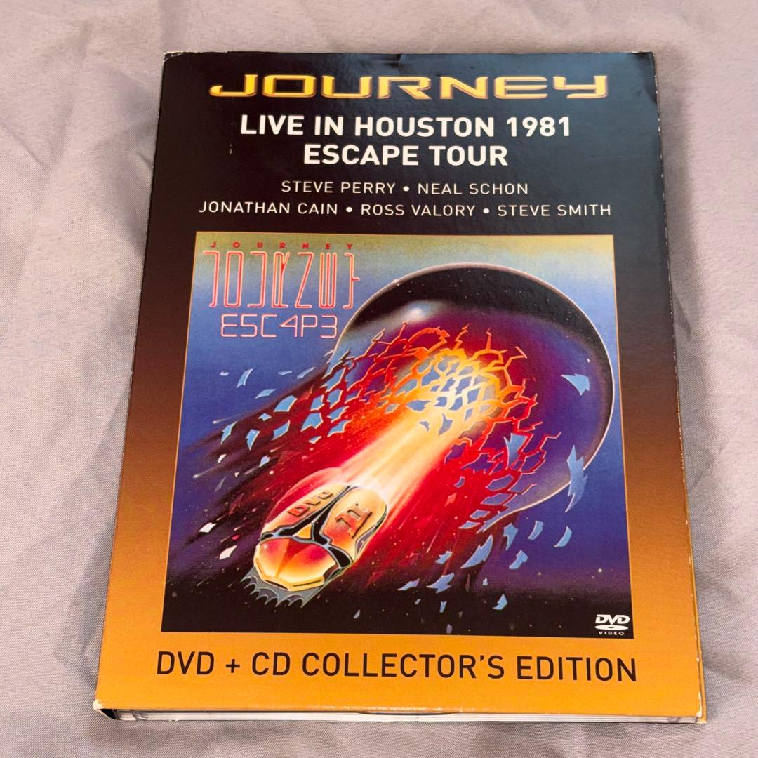 Journey Live in Houston 1981 DVD + CD - メルカリ