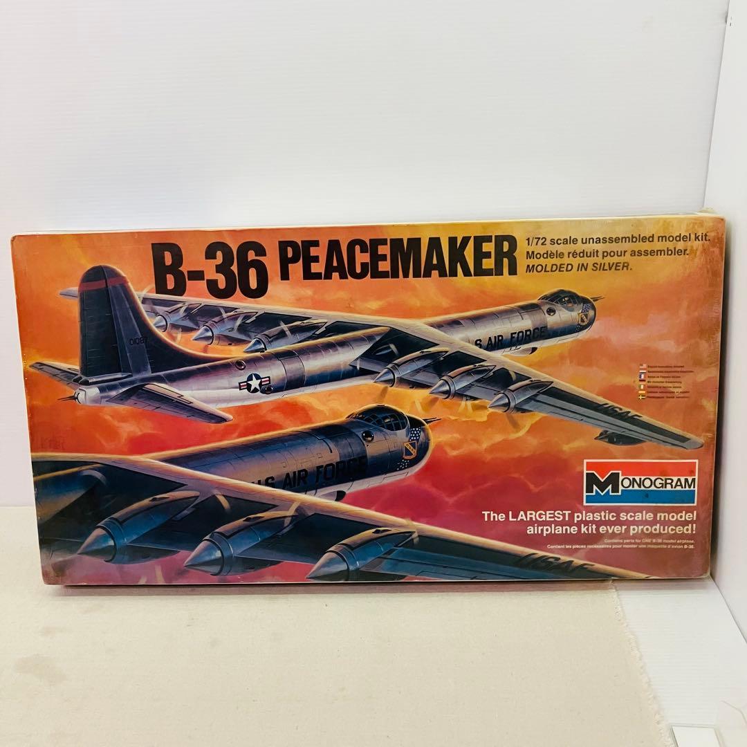 シュリンク未開封 未組立 Monogram 1/72 B-36 ピースメーカー - メルカリ