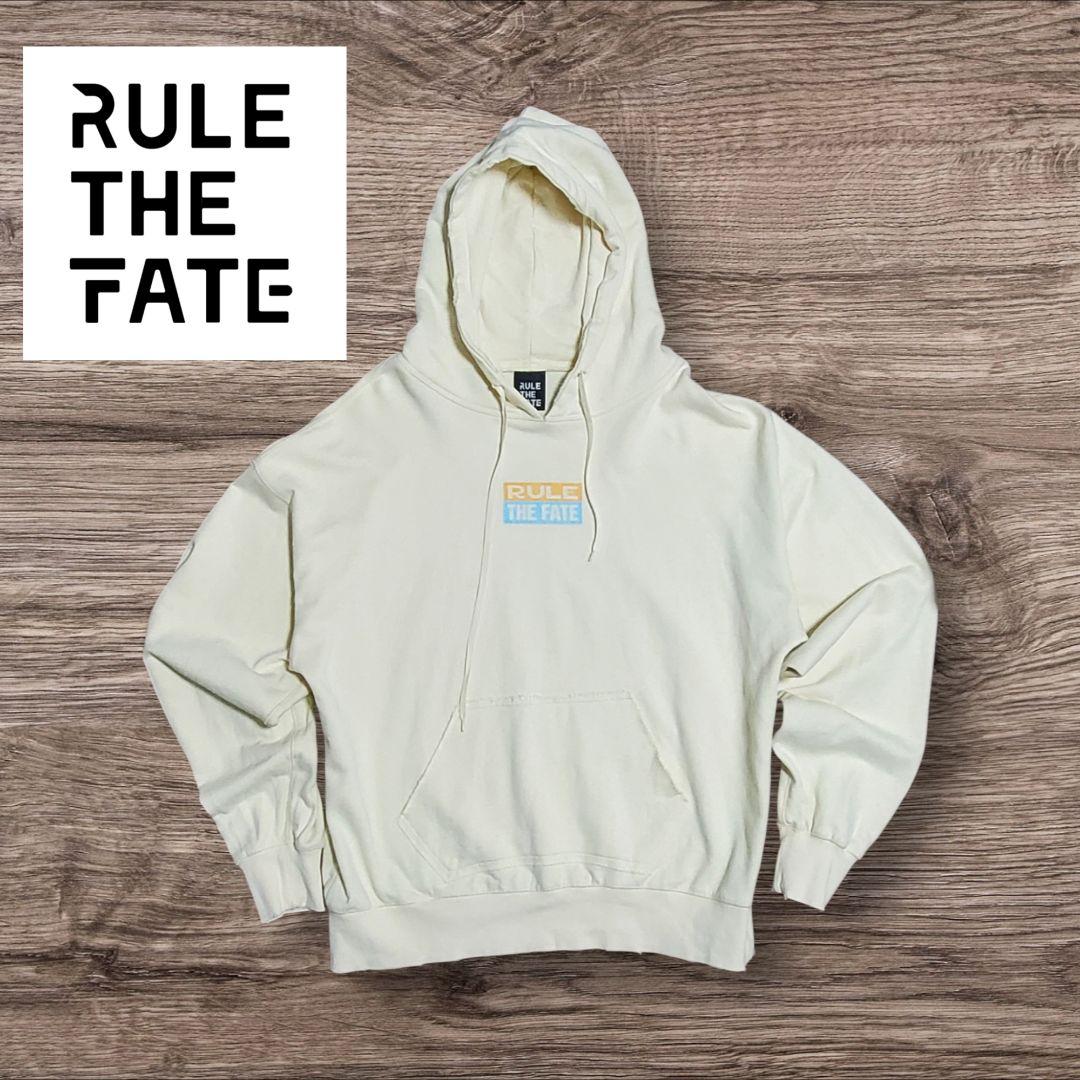 RULE THE FATE BOXロゴダメージパーカー XL マイファスhiro - メルカリ