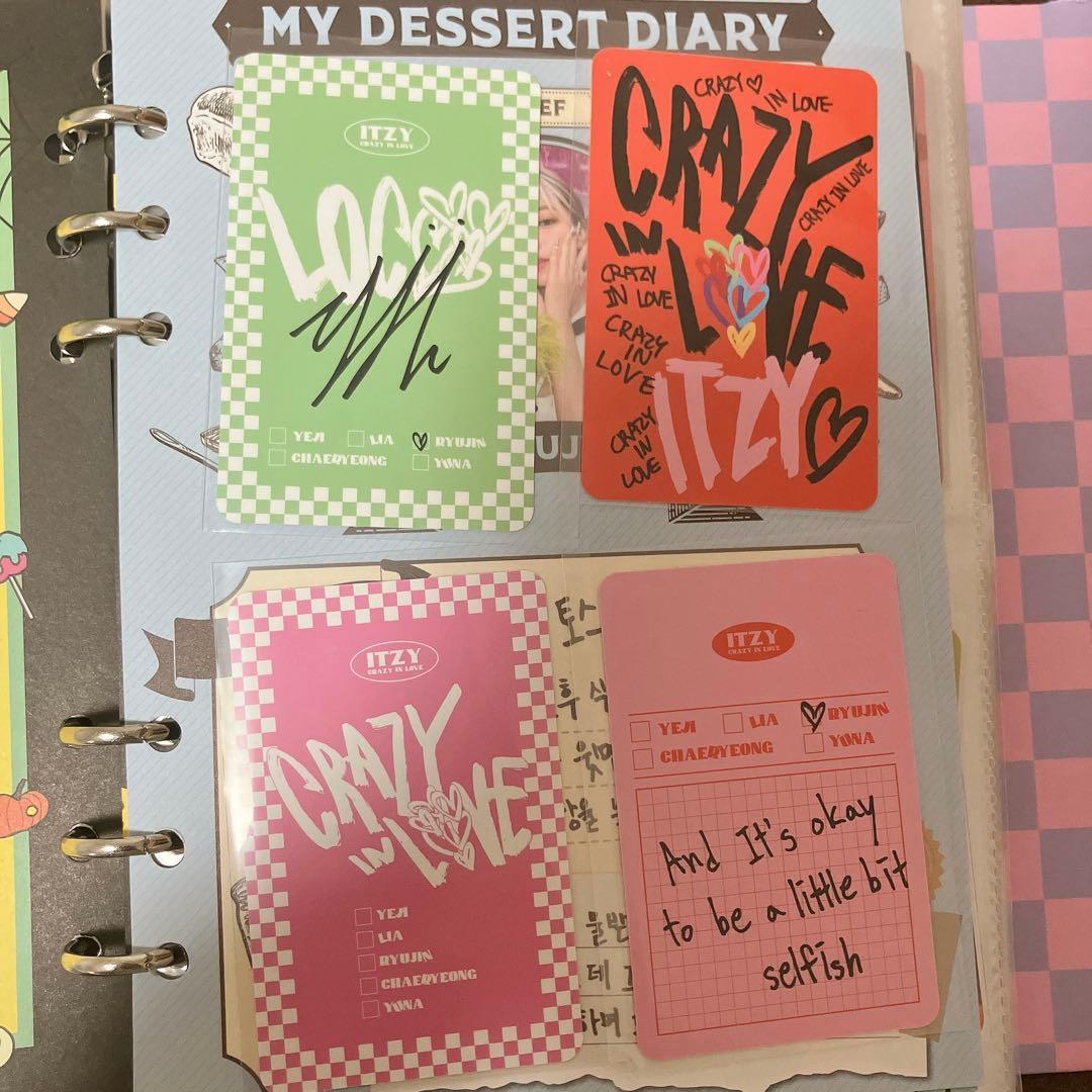 ITZY リュジン CRAZY IN LOVE トレカ まとめ売り 8枚 - メルカリ