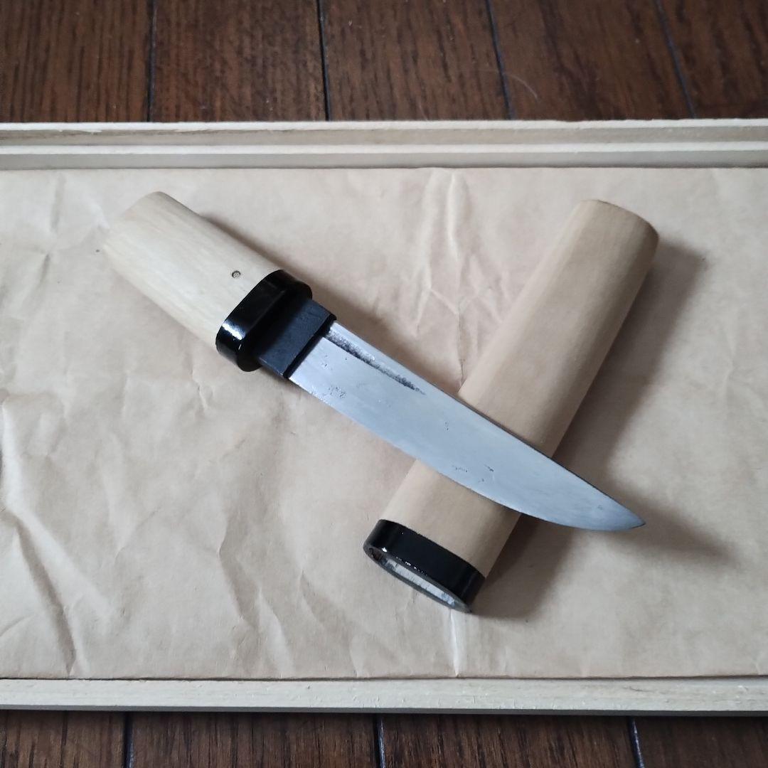 日本刀 残欠 ナイフ フルタング 脇差 切先 キャンプ アウトドア 釣り