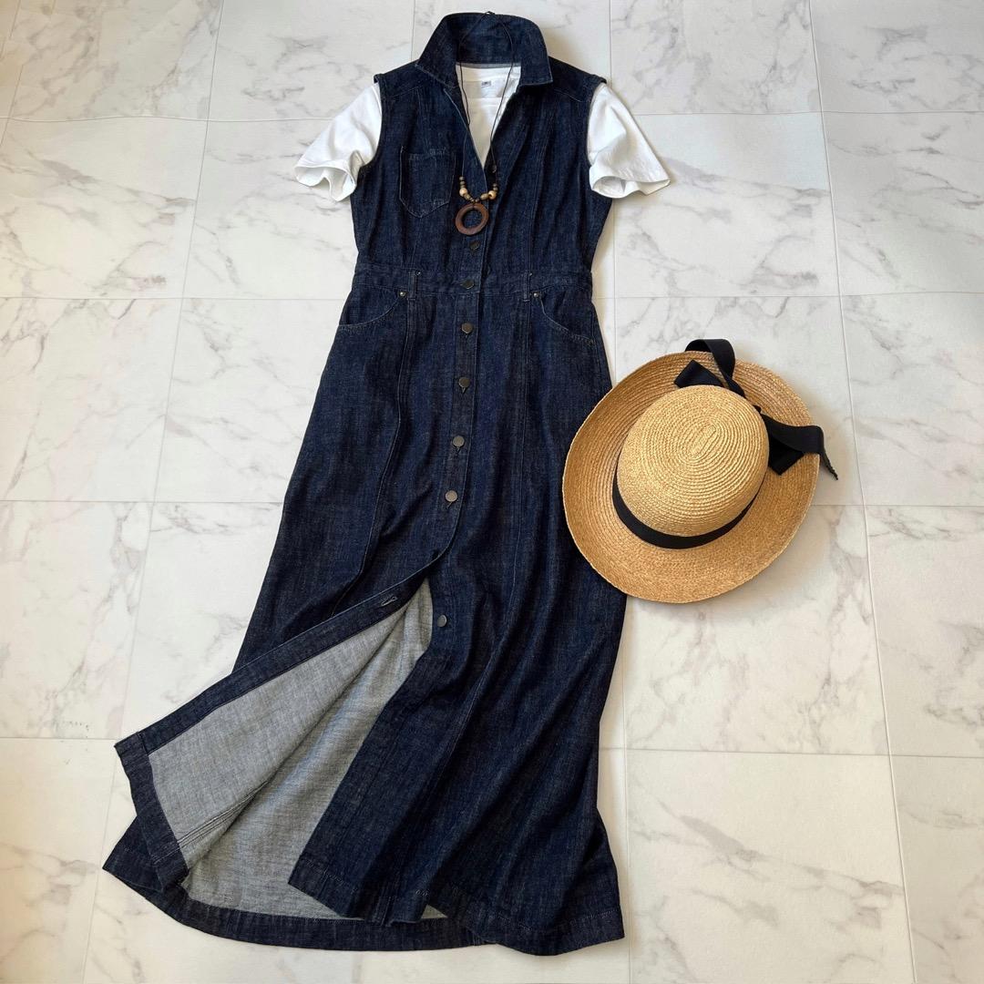 ✨美品✨ロンハーマン Ron Herman デニムワンピース ロングジレ - メルカリ
