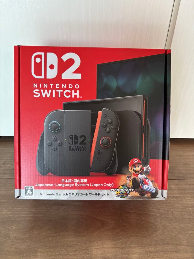 Nintendo Switch 2 マリオカートセット日本語専用 Amazon.co.jp: Nintendo Switch 2(日本語・国内専用) マリオカート