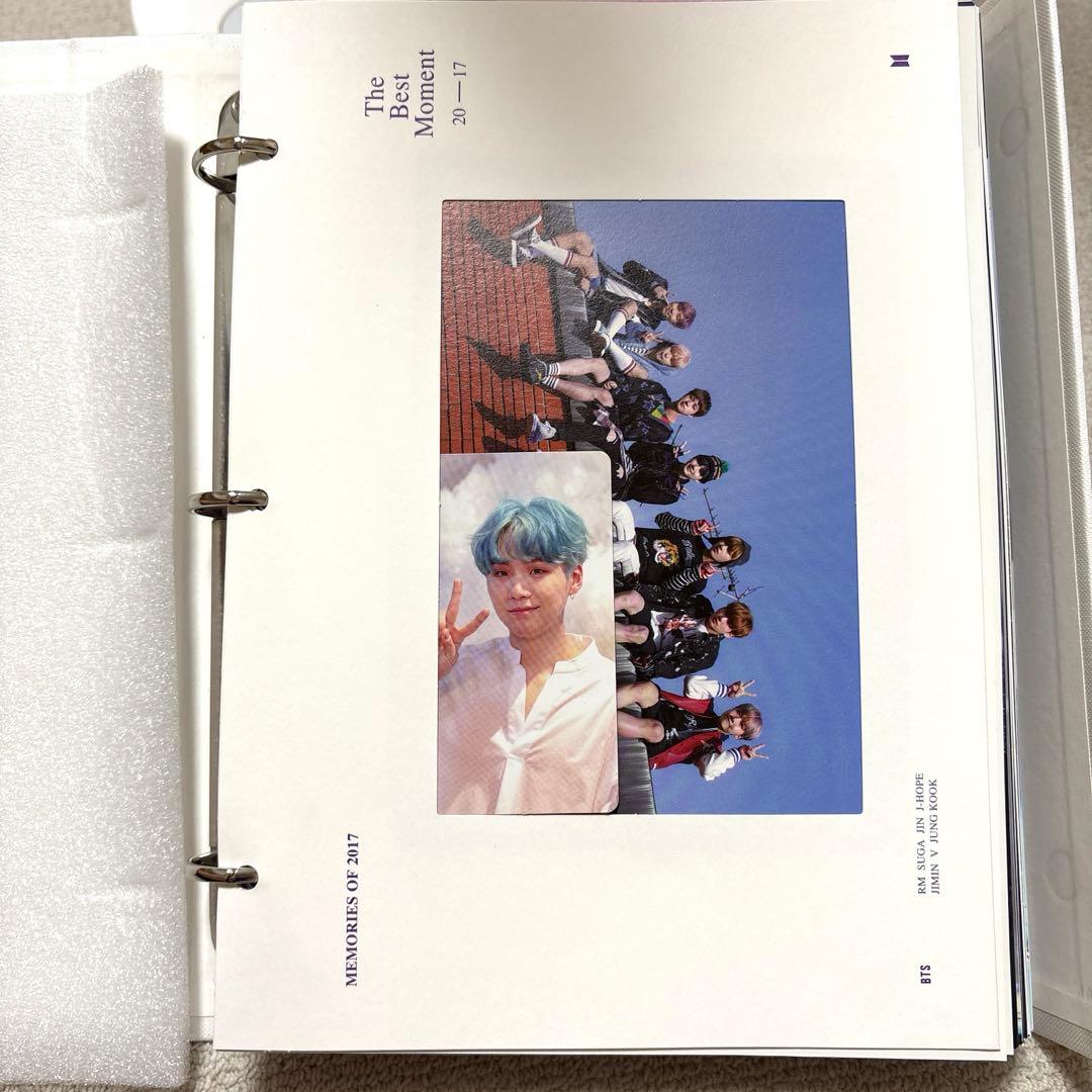 BTS Memories2017 DVD版日本語字幕 コレクション トレカ付き ユンギSUGA