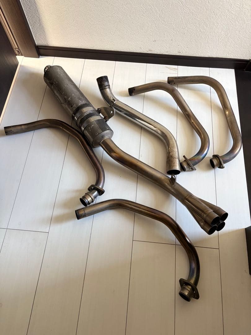 つ*ち様 xjr400純正マフラー（車検対応可） ヤマハ発動機 XJR400 マフラー 4HM ヤマハ 純正 中古 バイク 部品 初期